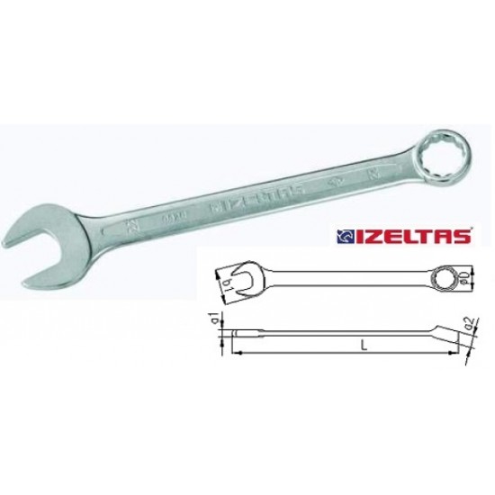 İZELTAŞ KOMBİNE ANAHTAR KISA 30 MM